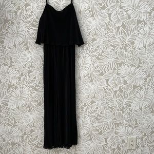 Pleated special event jumpsuit